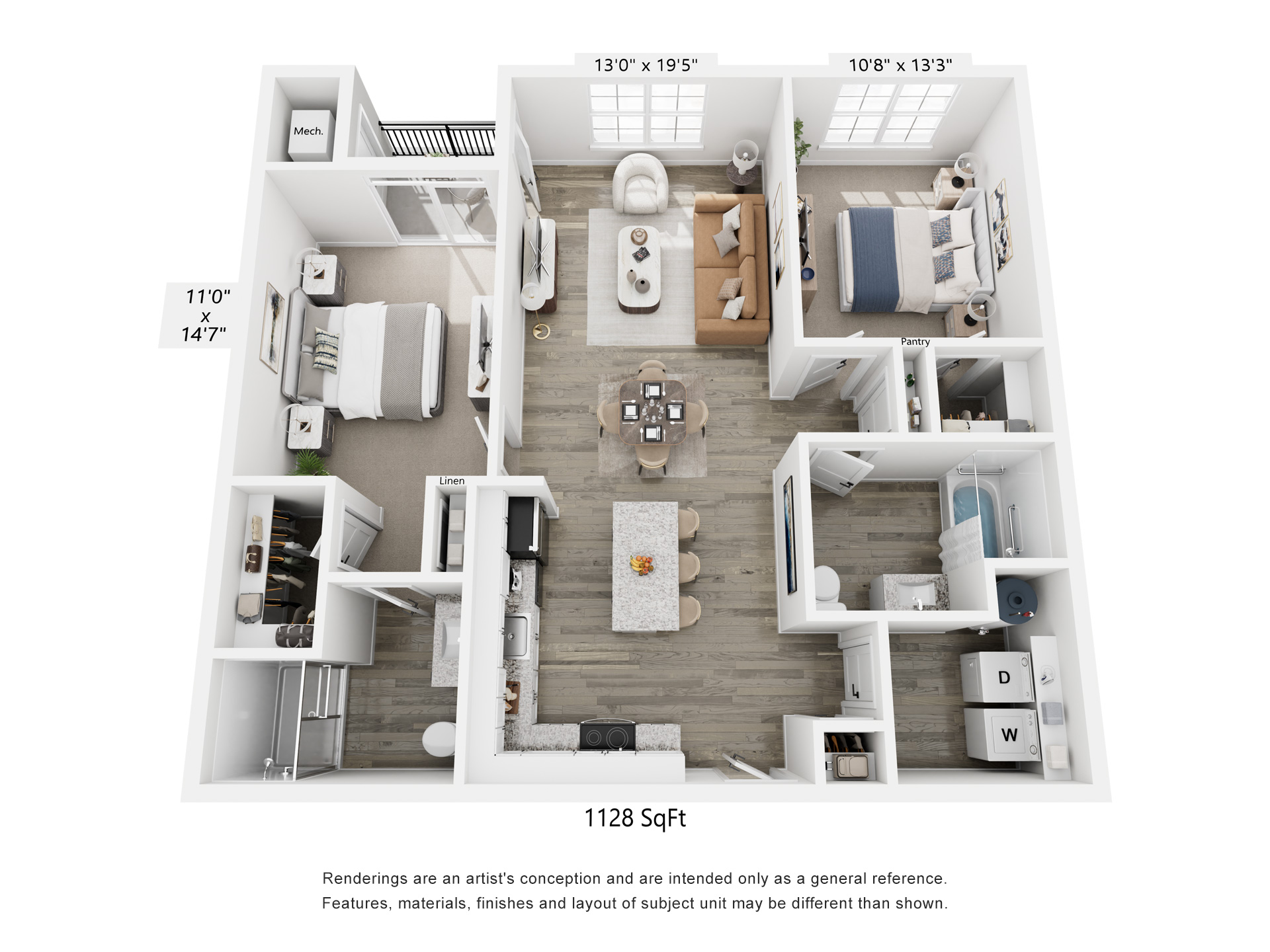 Floorplan The Airy 2