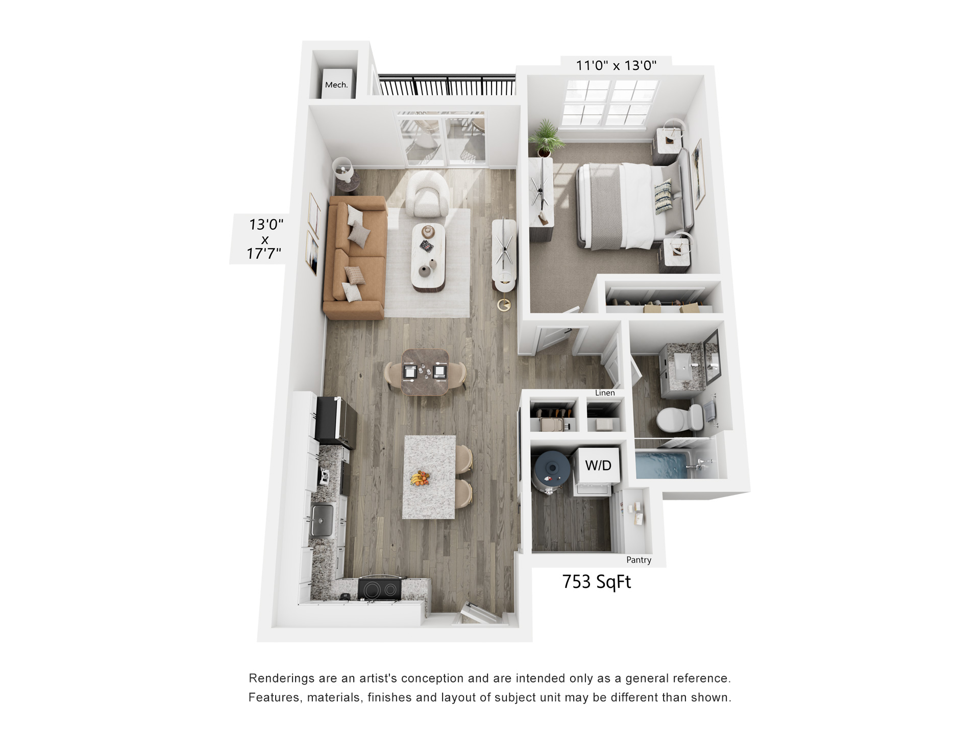 Floorplan The Francis 2