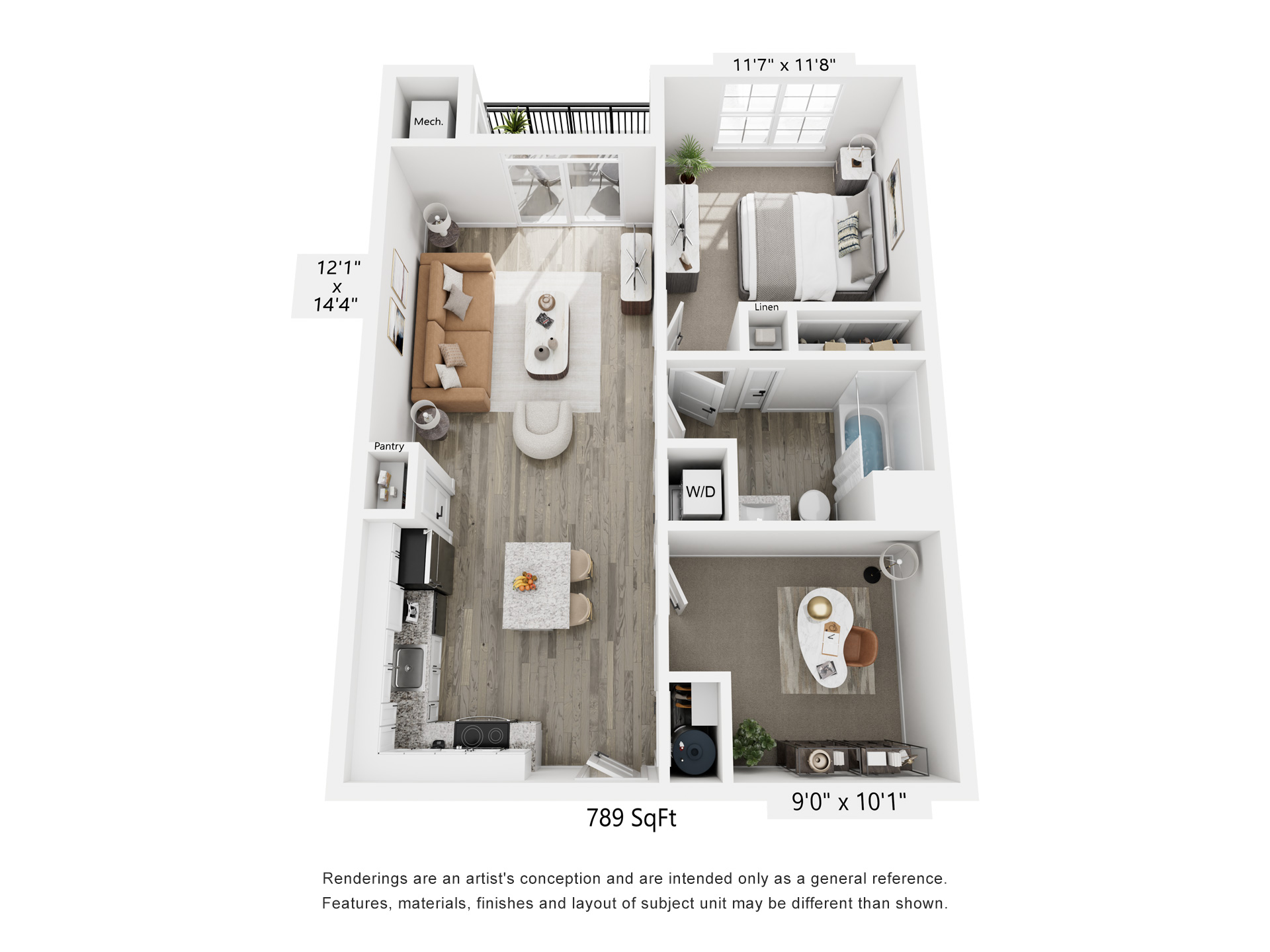 Floorplan The Kennedy 1