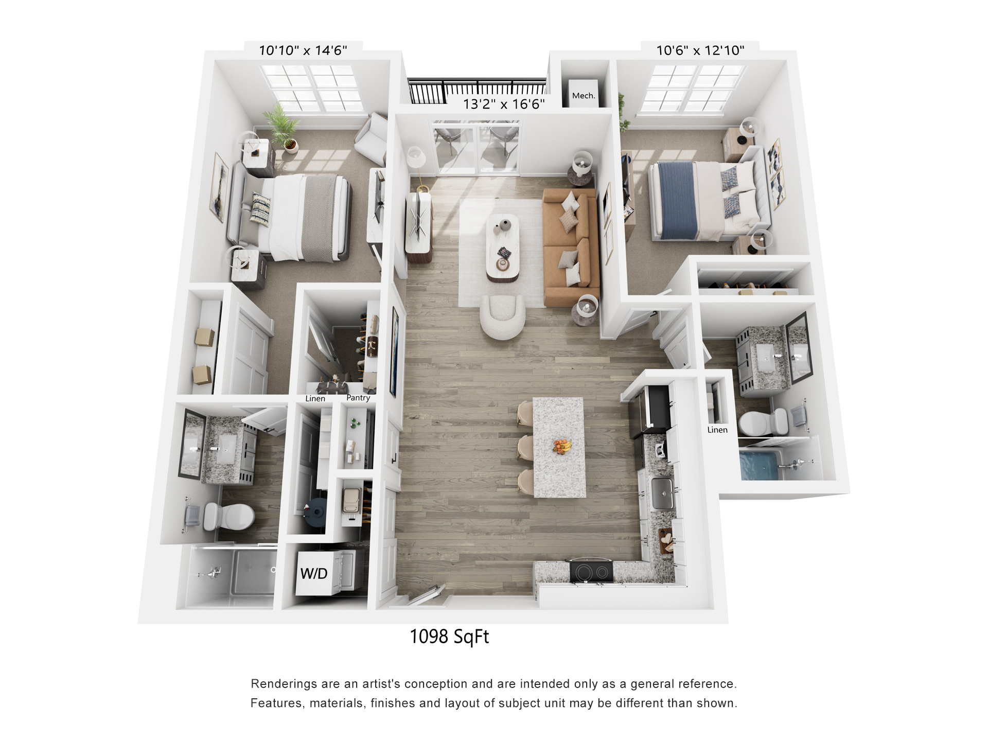 Floorplan The Keystone 1