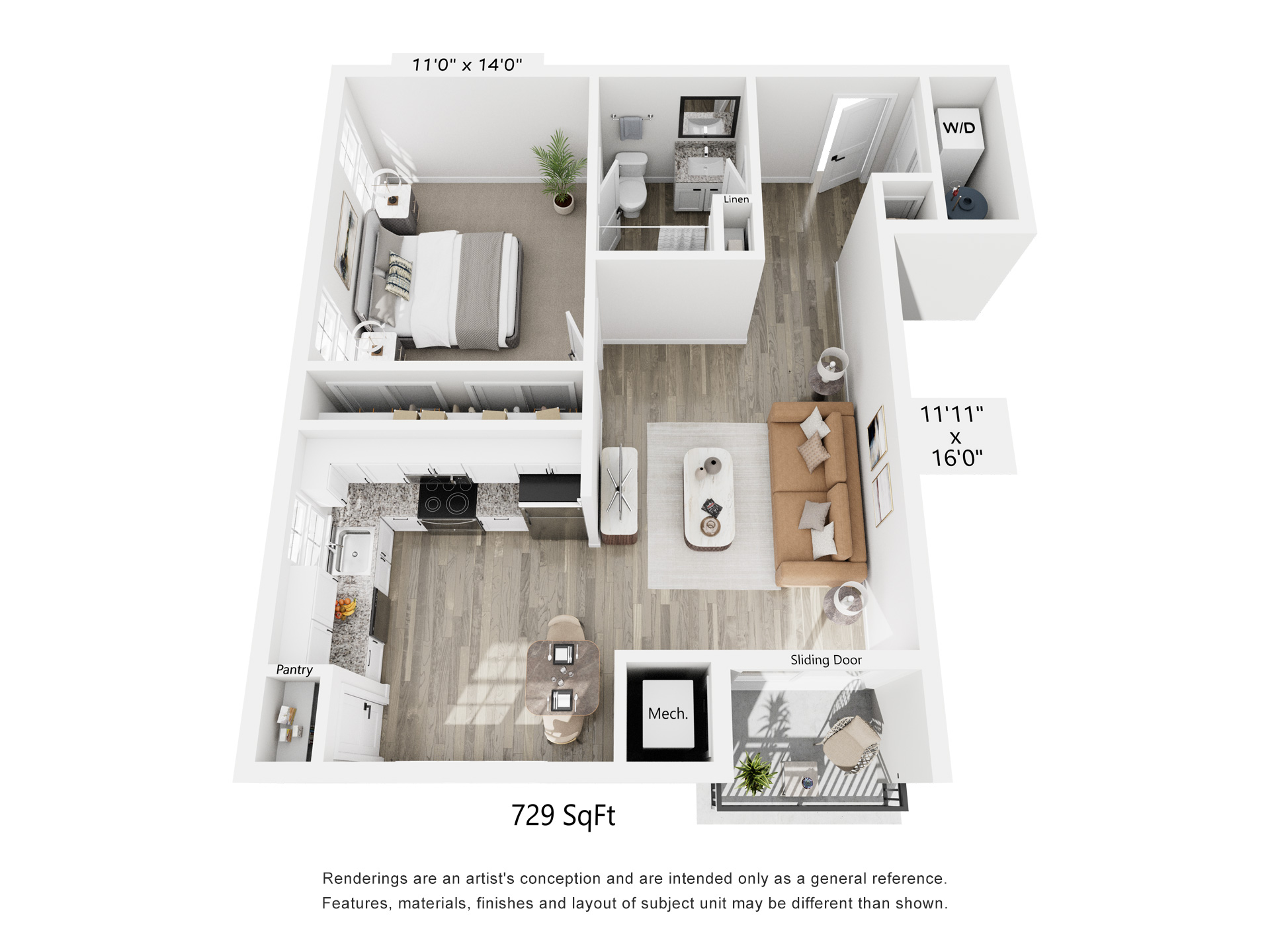 Floorplan The Legacy 1