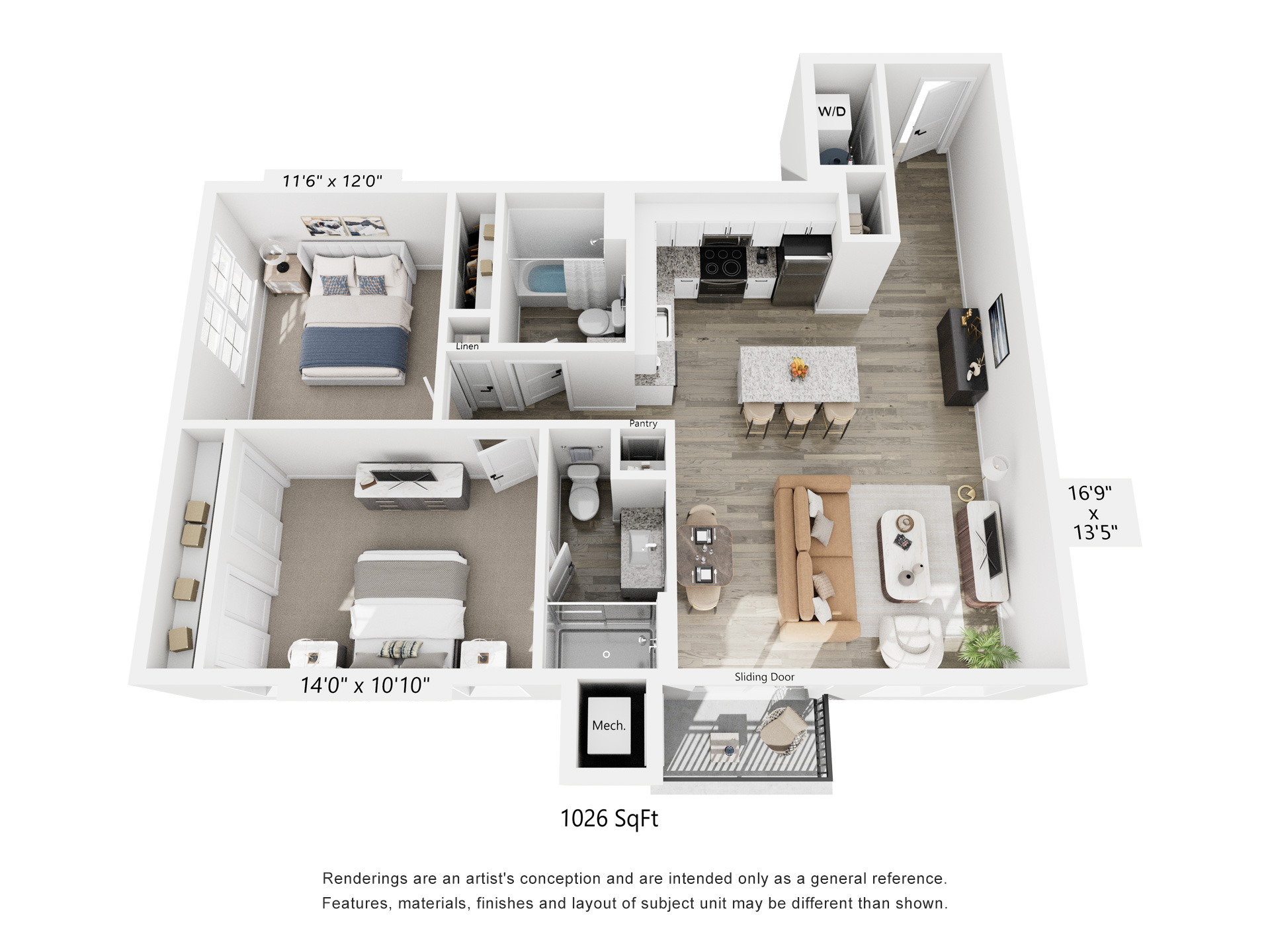 Floorplan The Norris
